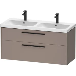Duravit, Meuble sous-lavabo, D-Code Meuble sous-lavabo, 1 tiroir, 1184x460mm, découpe siphon, avec poignée (61.50 x 55 x 125 cm)