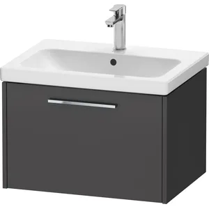 Duravit, Meuble sous-lavabo, D-Code bâti-support pour lavabo, 1 tiroir, 634x460mm, avec poignée (63.40 x 46 x 40 cm)