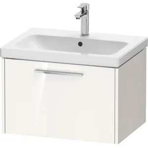 Duravit, Meuble sous-lavabo, D-Code bâti-support pour lavabo, 1 tiroir, 634x460mm, avec poignée (63.40 x 46 x 40 cm)