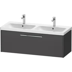 Duravit, Meuble sous-lavabo, D-Code bâti-support pour lavabo, 1 tiroir, 1184x460mm, avec poignée (118.40 x 46 x 40 cm)