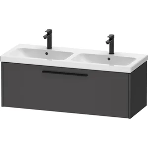 Duravit, Meuble sous-lavabo, D-Code bâti-support pour lavabo, 1 tiroir, 1184x460mm, avec poignée (118.40 x 46 x 40 cm)