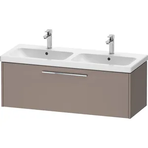 Duravit, Meuble sous-lavabo, D-Code bâti-support pour lavabo, 1 tiroir, 1184x460mm, avec poignée (118.40 x 46 x 40 cm)