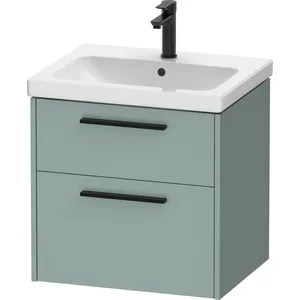 Duravit, Meuble sous-lavabo, D-Code Meuble sous-lavabo, 1 tiroir, 584x460mm, découpe siphon, avec poignée (58.40 x 46 x 55.50 cm)