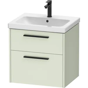 Duravit, Meuble sous-lavabo, D-Code Meuble sous-lavabo, 1 tiroir, 584x460mm, découpe siphon, avec poignée (58.40 x 46 x 55.50 cm)