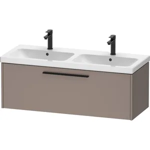 Duravit, Meuble sous-lavabo, D-Code bâti-support pour lavabo, 1 tiroir, 1184x460mm, avec poignée (118.40 x 46 x 40 cm)