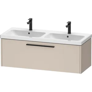 Duravit, Meuble sous-lavabo, D-Code bâti-support pour lavabo, 1 tiroir, 1184x460mm, avec poignée (118.40 x 46 x 40 cm)