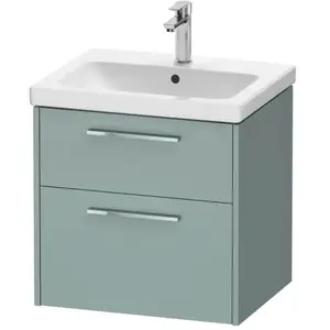 Duravit, Meuble sous-lavabo, D-Code Meuble sous-lavabo, 1 tiroir, 584x460mm, découpe siphon, avec poignée (58.40 x 46 x 55.50 cm)