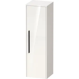 Duravit, Armoire de salle de bain, D-Code Armoire mi-haute, 1 porte avec butée à droite, 400x360x1320mm, avec poignée (40 x 36 x 132 cm)