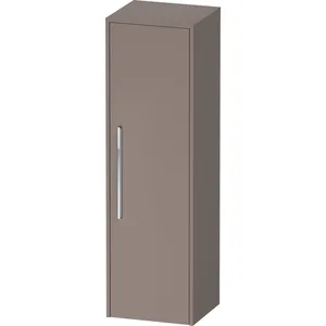 Duravit, Armoire de salle de bain, D-Code Armoire mi-haute, 1 porte avec butée à droite, 400x360x1320mm, avec poignée (40 x 36 x 132 cm)