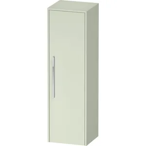 Duravit, Armoire de salle de bain, D-Code Armoire mi-haute, 1 porte avec butée à droite, 400x360x1320mm, avec poignée (40 x 36 x 132 cm)