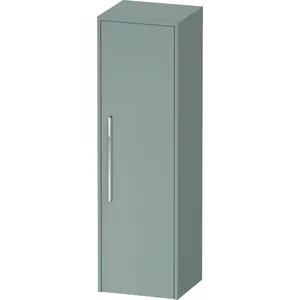 Duravit, Armoire de salle de bain, D-Code Armoire mi-haute, 1 porte avec butée à droite, 400x360x1320mm, avec poignée (40 x 36 x 132 cm)