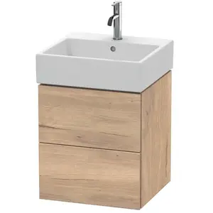 Duravit, Meuble sous-lavabo, L-Cube bâti-support lavabo suspendu, 2 ti... pas cher