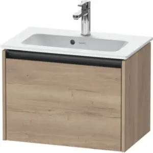 Duravit, Meuble sous-lavabo, Ketho.2 bâti-support pour lavabo suspendu, 610x440x390mm, pour ME by Starck 234263, 1 tiroir (44 x 39 x 61 cm) pas cher