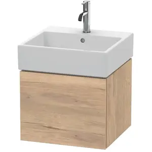 Duravit, Meuble sous-lavabo, L-Cube bâti-support de lavabo suspendu, 1 tiroir, 484x394x459mm, LC617405555, LC617405555 (48.40 x 45.90 x 39.40 cm) pas cher