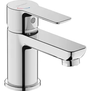 Duravit, Robinetterie de salle de bains, D-Code Mitigeur monocommandé pour lavabo S FreshStart et Minusflow, sans garniture de vidag
