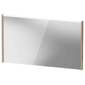 Duravit, Miroir, D-Code miroir, champ lumineux LED en haut, 1200x700mm, interrupteur externe nécessaire, 9 W (77.50 x 127.50 cm)