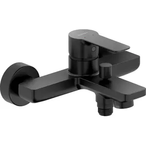 Mitigeur de baignoire - DURAVIT - D-Code - Noir Mat - Monotrou - 5 ans... pas cher