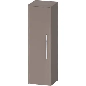 Duravit, Armoire de salle de bain, D-Code Armoire mi-haute, 1 porte avec butée à gauche, 400x360x1320mm, avec poignée (40 x 36 x 132 cm)