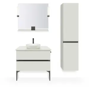 Duravit, Porte-serviettes + crochets pour serviettes, Sivida porte-serviettes, pour meubles de salle de bains Sivida, longueur 355mm pas cher