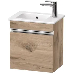 Duravit, Meuble sous-lavabo, Sivida bâti-support pour lavabo, charnières à gauche, poignée profilée chromée, 400x28 (40 x 28.70 x 44.30 cm) pas cher