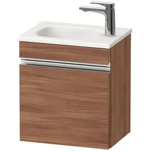 Duravit, Meuble sous-lavabo, Sivida bâti-support pour lavabo, charnières à droite, poignée profilée chromée, 400x29 (40 x 29.50 x 44 cm) pas cher
