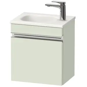 Duravit, Meuble sous-lavabo, Sivida bâti-support pour lavabo, charnières à droite, poignée profilée chromée, 400x29 (40 x 29.50 x 44 cm) pas cher