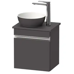 Duravit, Meuble sous-lavabo, Sivida Meuble sous-lavabo sur console, charnières à droite, poignée profilée chromée, 4 (40 x 32.50 x 44 cm)