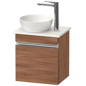 Duravit, Console de lavabo, Sivida Meuble sous-lavabo sur console, charnières à droite, poignée profilée chromée, 4