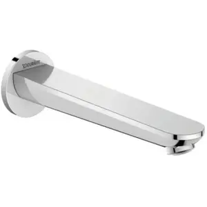Bec bain déverseur DURAVIT Wave chromé brillant