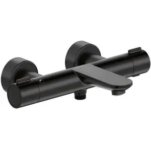 Comparateur de prix : Mitigeur bain douche thermostatique DURAVIT Wave noir mat