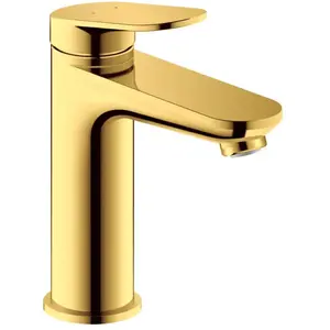 Duravit WA1020002034 Wave Robinet de lavabo Doré poli pas cher