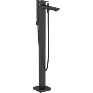 Duravit Manhattan - Vrijstaande badkraan, mat zwart MH5250000046 pas cher