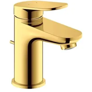 Mitigeur lavabo DURAVIT Wave S - Jaune - Monotrou - Economie d'eau pas cher