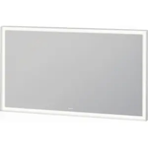 Duravit, Miroir, L-Cube Miroirs avec éclairage, angulaires, 1200x700x6...