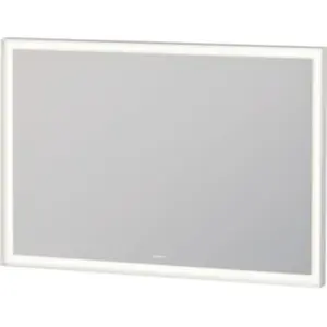 Duravit, Miroir, L-Cube Miroirs avec éclairage, angulaires, 1000x700x6...
