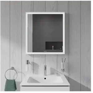 Duravit, Miroir, L-Cube Miroirs avec éclairage, angulaires, 650x700x67...