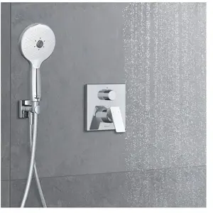 Duravit Manhattan - Inbouwkraan, voor 2 functies, chroom MH4210012010 pas cher