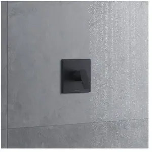 Duravit Manhattan - Mitigeur de douche encastré, noir mat MH4210010046 pas cher