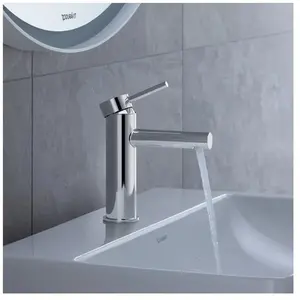Duravit Circle - Wastafelkraan met afvoer, chroom CE1020001010 pas cher