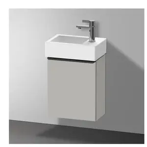 Duravit, Meuble sous-lavabo, D-Neo, sous-lavabo en console suspendu, 364x440x222mm, 1 portes, charnières à gauche, avec poignée (36.40 x 22.20 x 44 cm) pas cher