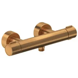Mitigeur de douche thermostatique DURAVIT 1000 bronze brossé pas cher