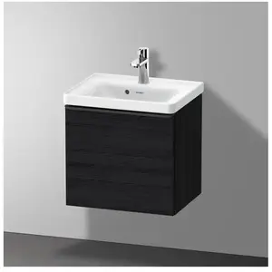 Duravit, Meuble sous-lavabo, D-Neo bâti-support lavabo suspendu, 484x440x372mm, 1 tiroir, avec poignée diamant noir (48.40 x 37.20 x 44 cm)