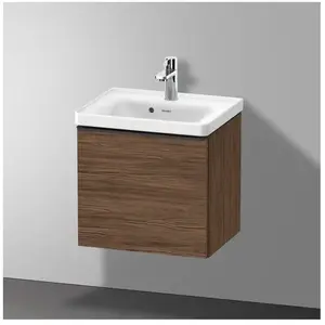 Duravit, Meuble sous-lavabo, D-Neo bâti-support lavabo suspendu, 484x440x372mm, 1 tiroir, avec poignée diamant noir (48.40 x 37.20 x 44 cm)