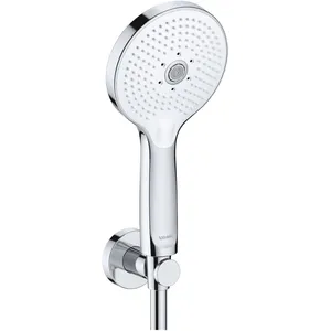 Duravit, Pommeau de douche, Set de support de douche 3jet Click!, blan... pas cher