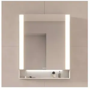 Duravit, Miroir, Qatego miroir, 600x65x750mm, champs lumineux latéraux, intensité lumineuse variable (60 x 75 cm) pas cher