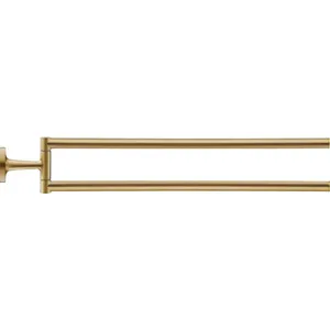 Duravit, Porte-serviettes + crochets pour serviettes, Porte-serviettes Starck T, à deux bras, 009941 pas cher