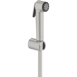 Grohe Tempesta-F - Bidetdouche met houder en slang, supersteel 27513DC1 pas cher