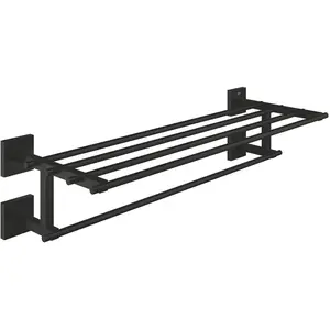 GROHE QuickFix Start Cube multi-handdoekrek - 600 mm - Met legplank - ...