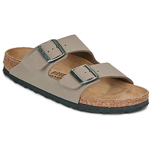 Birkenstock, Sandales, Arizona BS 1032070 Gris Taupe, Argent, Gris, (38) pas cher