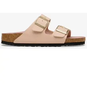 Birkenstock, Unisexe, Sandales, Arizona BS 1031525 Triples New Beige/Pink Clay, Pink, Beige, (37) pas cher